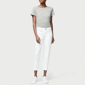 Frame 23×29 Le Garçon Boyfriend Jean — Blanc White, Size 23×29